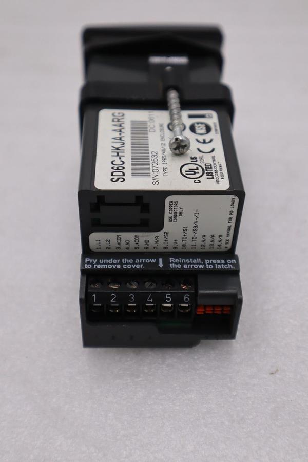 Used WATLOW SD6C-HKJA-AARG / SD6CHKJAAARG COUNTER STOCK L101C