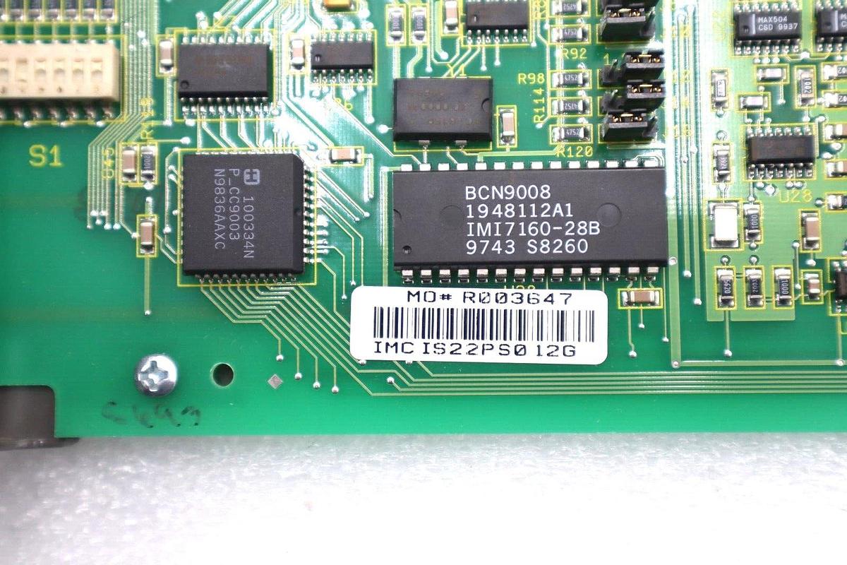 Used BAILEY INFI 90 +5/15/24VDC 3.5VA I/O CONTROL MODULE IMCIS12 #K-1609