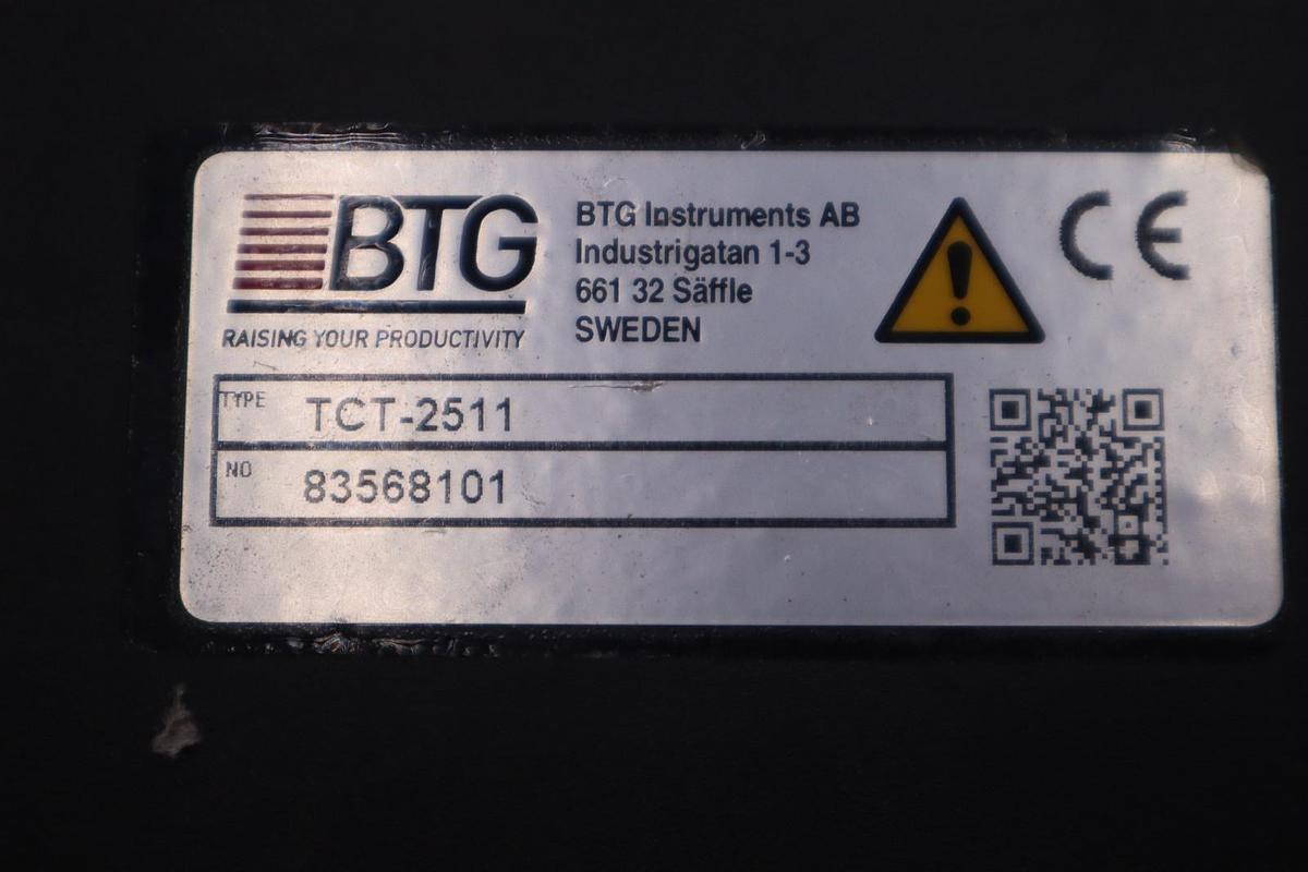 Used BTG CPM-1300 HX/Q0/C1/S/10 COMMUNICATION CONSISTENCY TRANSMITTER DISPLAY SGF-255