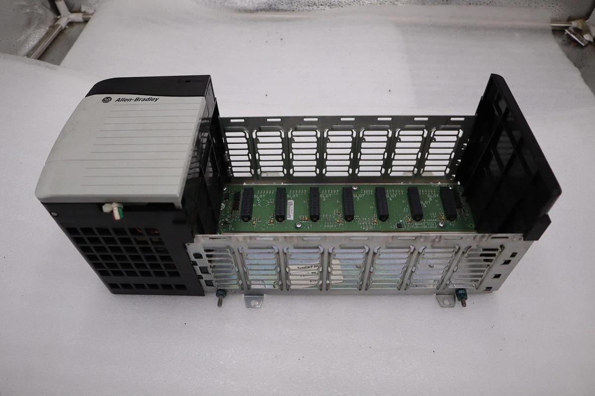 Used AB Allen Bradley 1756-PA72 /C  Power Supply W/1756-A7/C 1756PA72 STK 5125CC