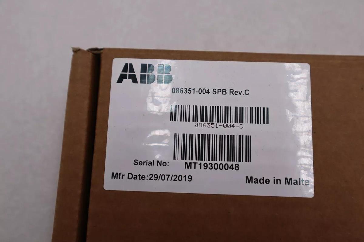 ABB 086351-004 PCBA PUSHBUTTON SPB ASSEMBLY LATE MODEL STOCK 1741-A