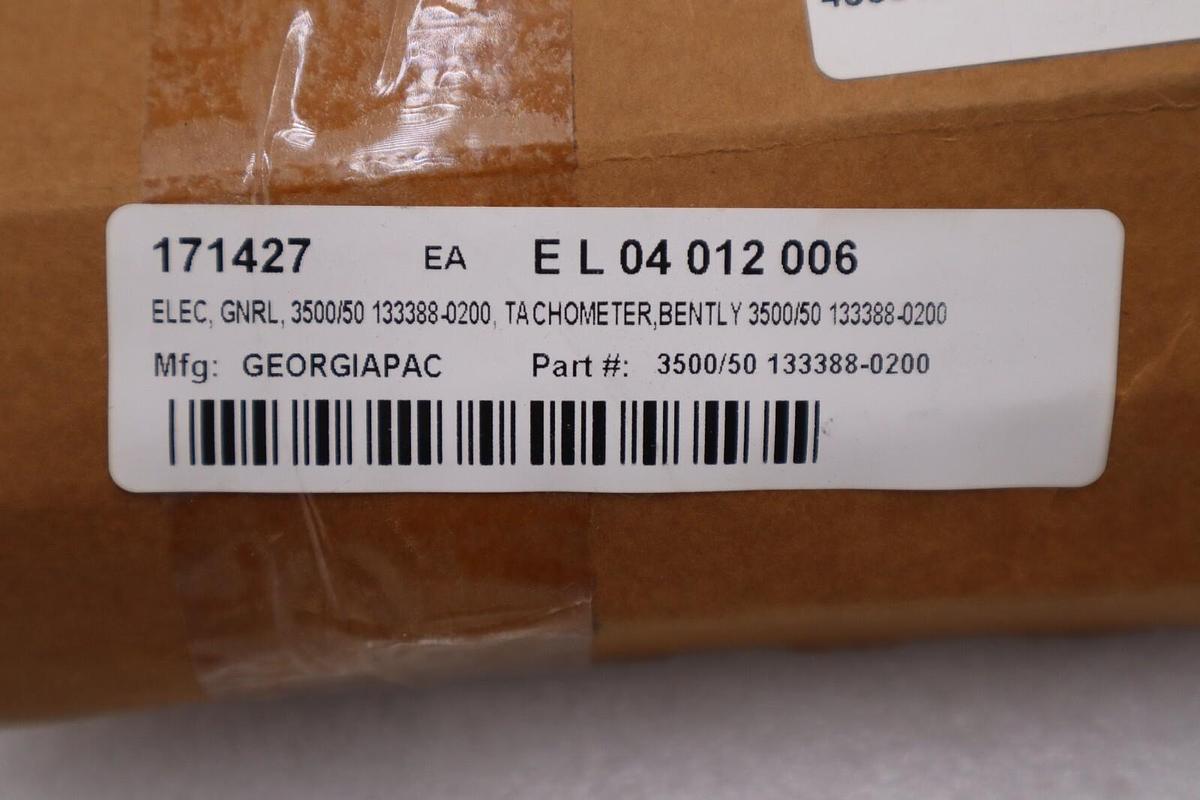 Used Bentley Nevada 3500/50 Tachometer Module 13388-200 NEW UNIT STOCK K-2929-A