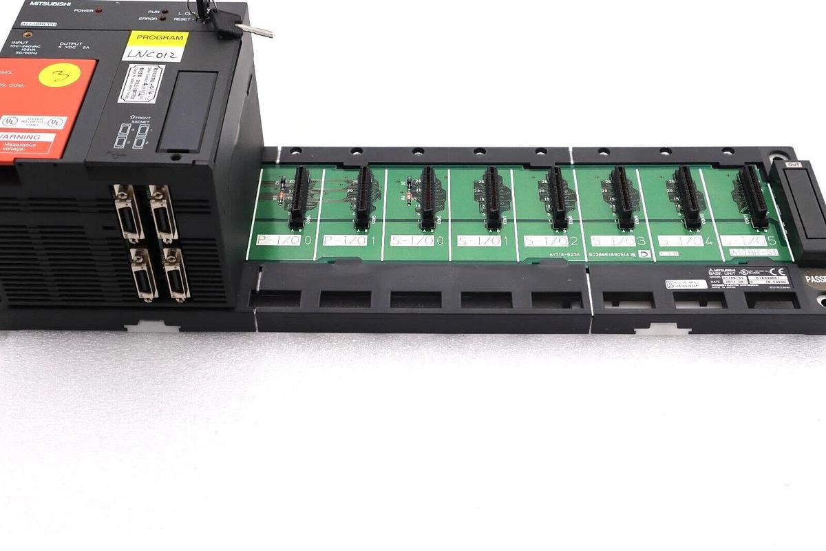 NEW MITSUBISHI A173UHCPU MOTION CONTROLLER W/ A178B-S1 8-SLOT BASE UNIT #L-700