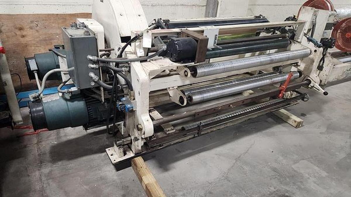 Used 54" PCMC TURRET UNWIND & REWIND SET