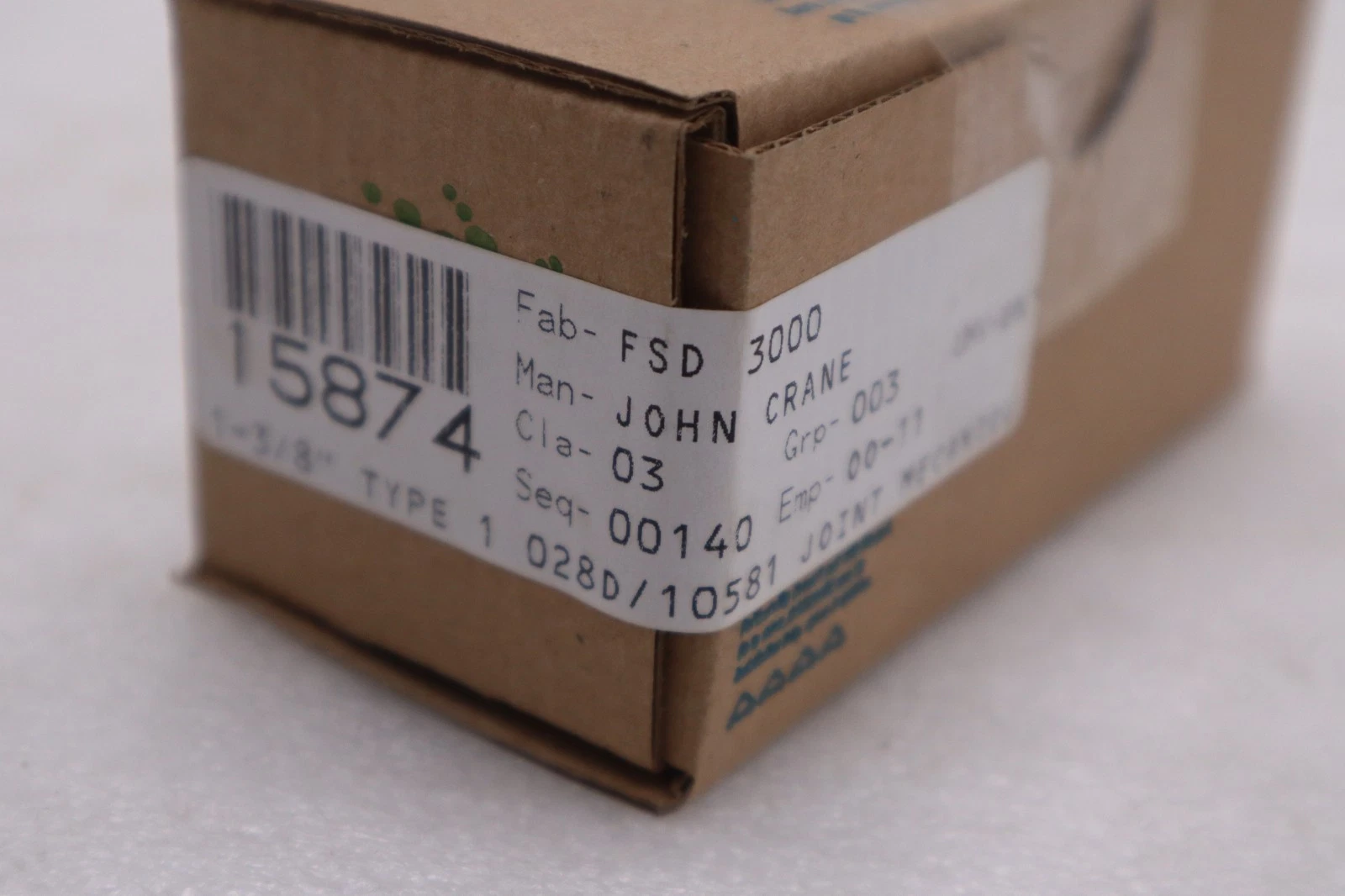 Used John Crane FSD3000/ D-1376-104 1-3/8" TYPE 1 Spring Seal Assembly - STK GF492A