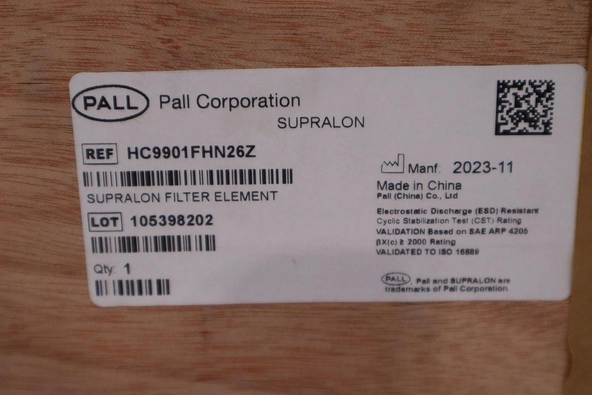 Used Pall HC9901FHN26Z Turbine Lube Oil Filter Element - NEW IN BOX - STOCK HP195