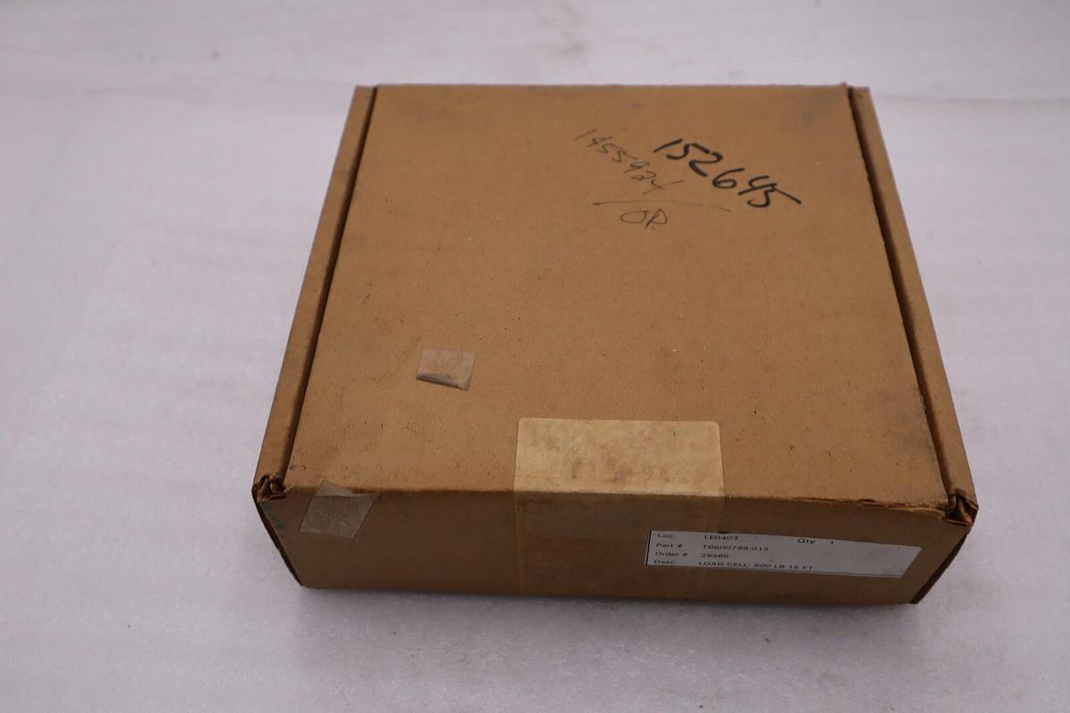 NEW METTLER TOLEDO TB600788-015/ TB600788015 LOAD CELL 500LB STOCK H448