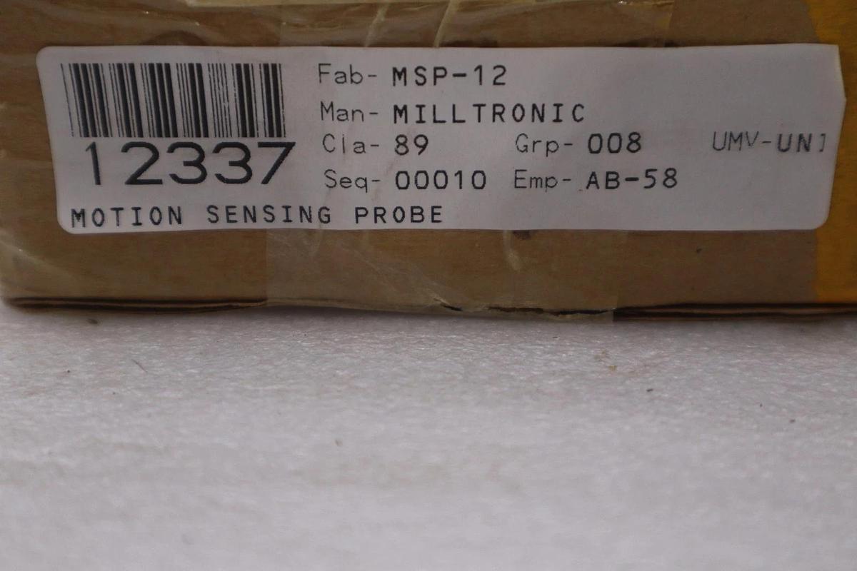 NEW OPEN BOX SIEMENS MSP-12 MOTION SENSOR PROBE STK SGF130