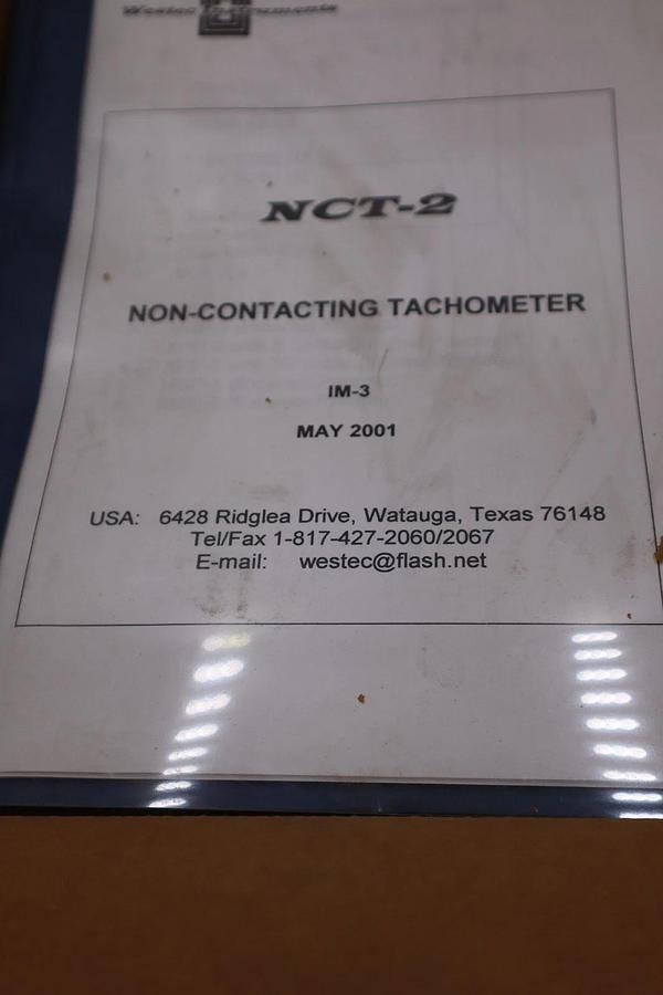 Used MILLTRONICS NCT-2 NON-CONTACTING TACHOMETER - STOCK GF1015