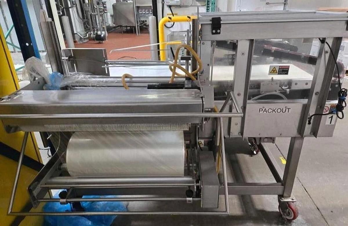 Used SHANKLIN A26A / A26ADA STAINLESS-STEEL AUTOMATIC L-BAR SEALER MANUFACTURED 2010