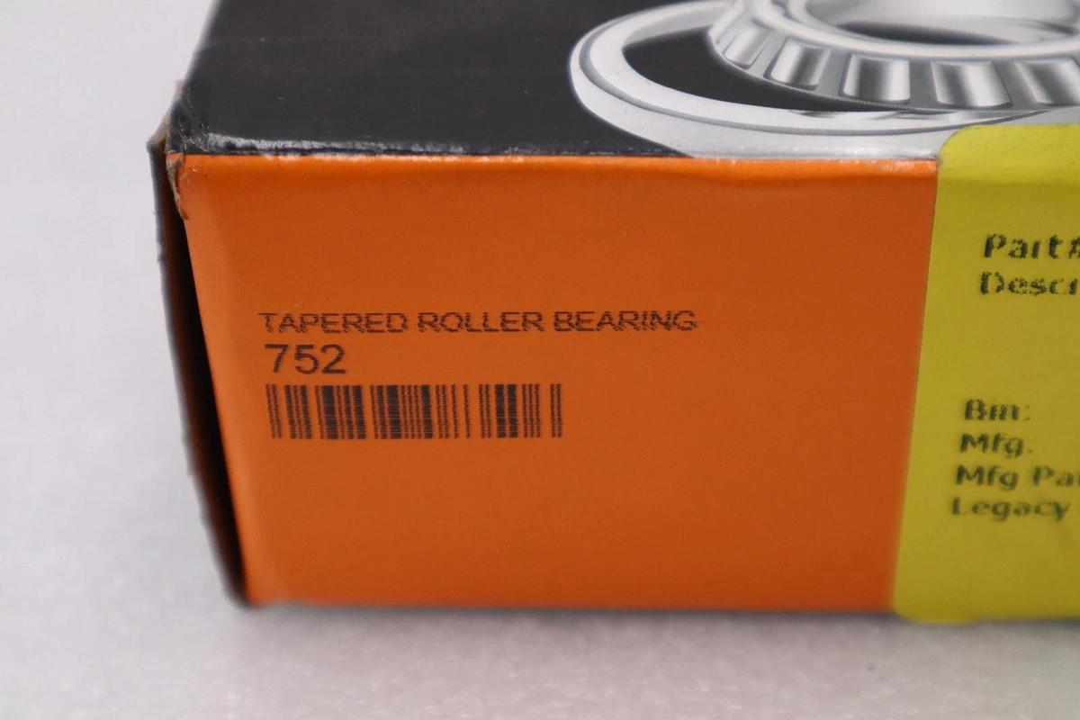 Used NEW Timken 752 Tapered Roller Bearing STOCK 1669CC