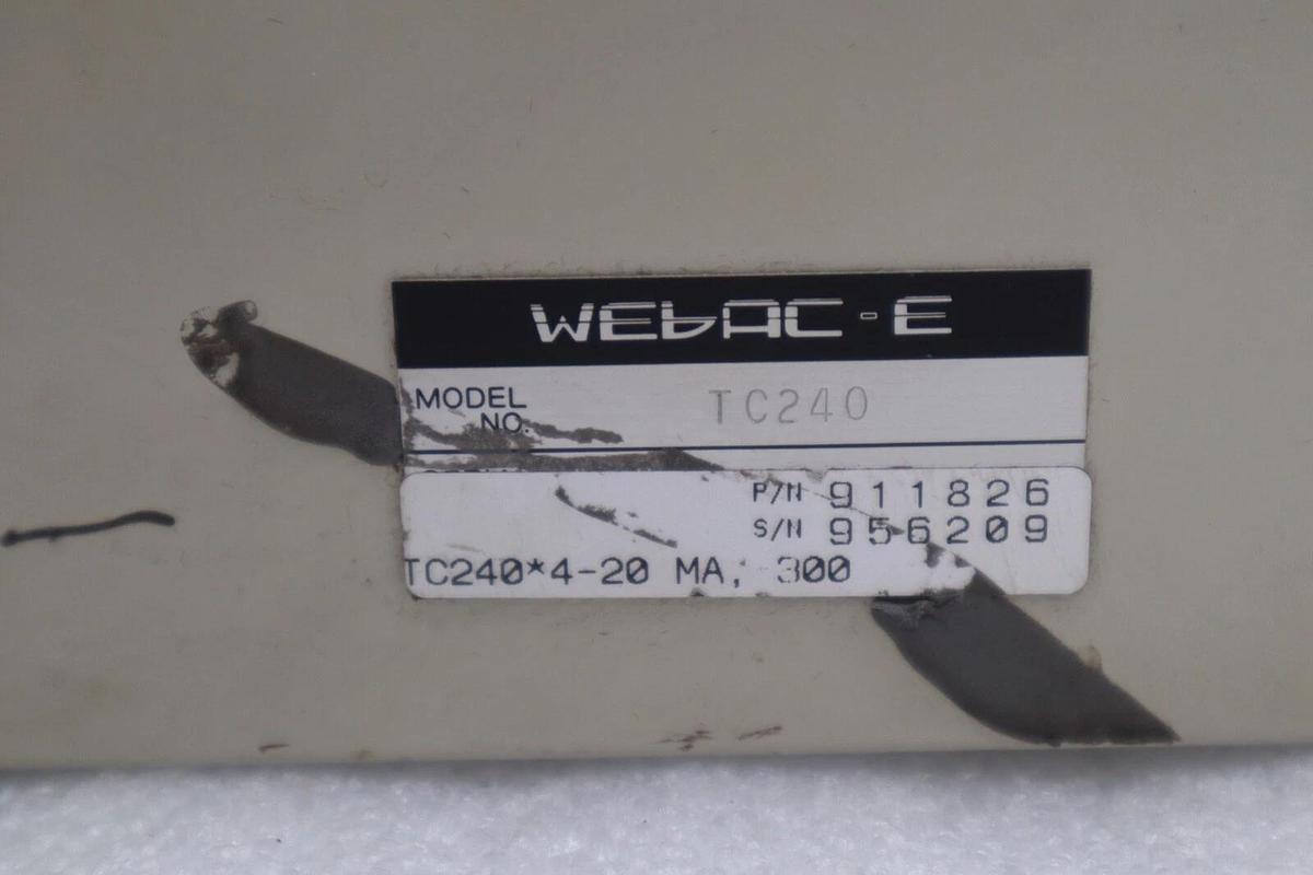 Used Nireco Tension Controller Model TC240 Stock #4376