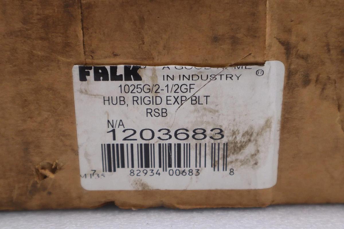 Rexnord Falk 1025/2-1/2GF Hub Double & Single Gear Coupling #3647