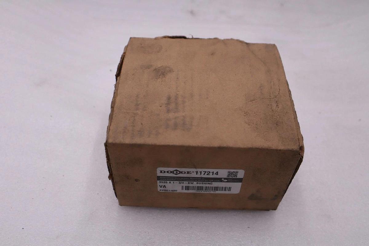 DODGE 3535 X 1 3/4 KW 117214  TAPER LOCK BUSHING NEW OPEN BOX STK CC115