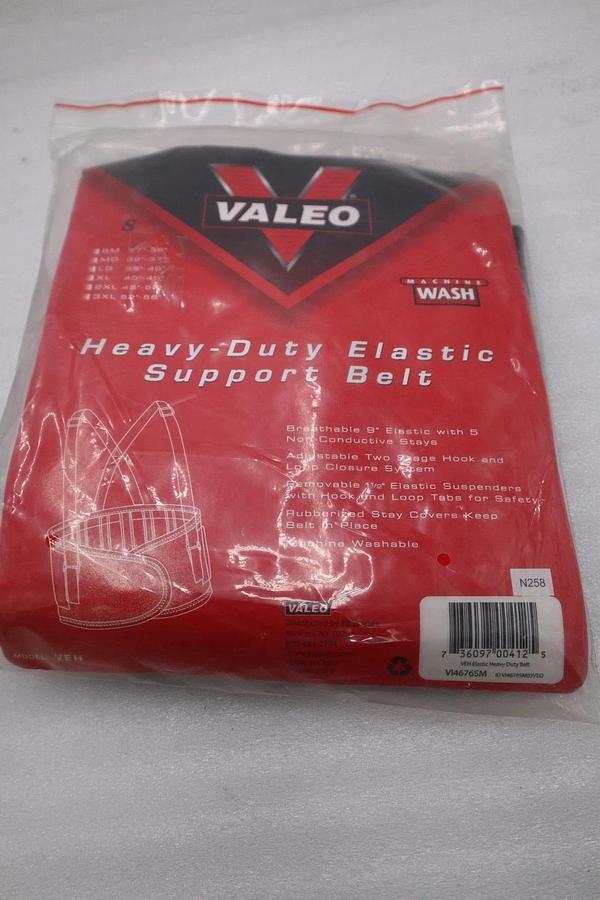 LOT OF 3 - Valeo Small 27-32" VEH Heavy-Duty Elastic Support Belt STOCK H646A