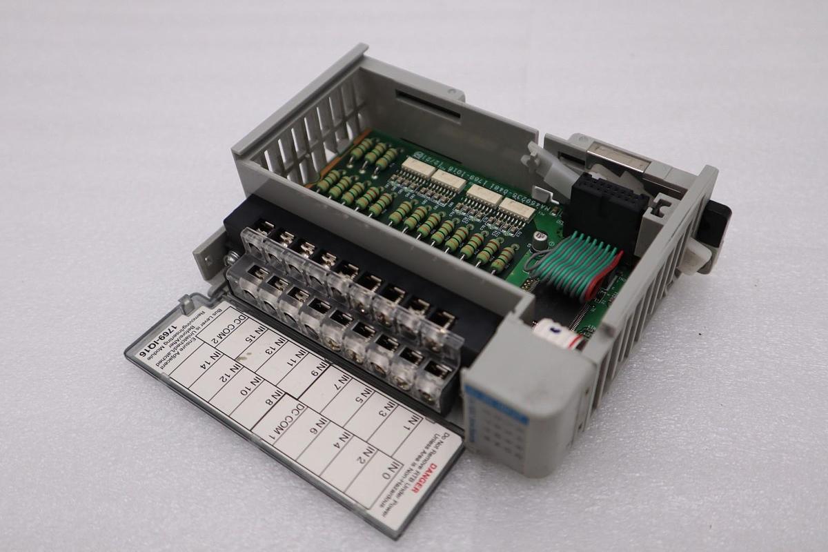 Used AB ALLEN-BRADLEY 1769-IQ16 SERIES A INPUT MODULE STOCK H1385A