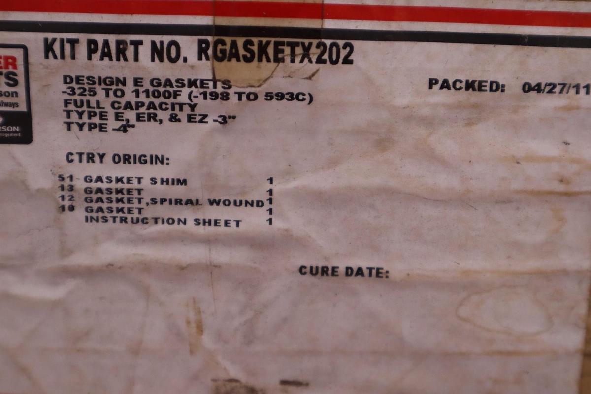 FISHER EMERSON RGASKETX202 STOCK #144A