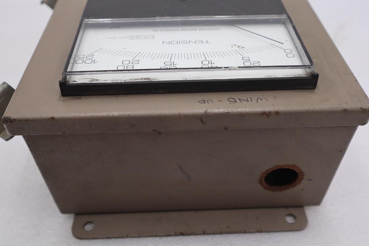 Used Cleveland-Kidder Web Tension Indicator Equipment NE-4/DR-4/TA-10/ER-4 #4111