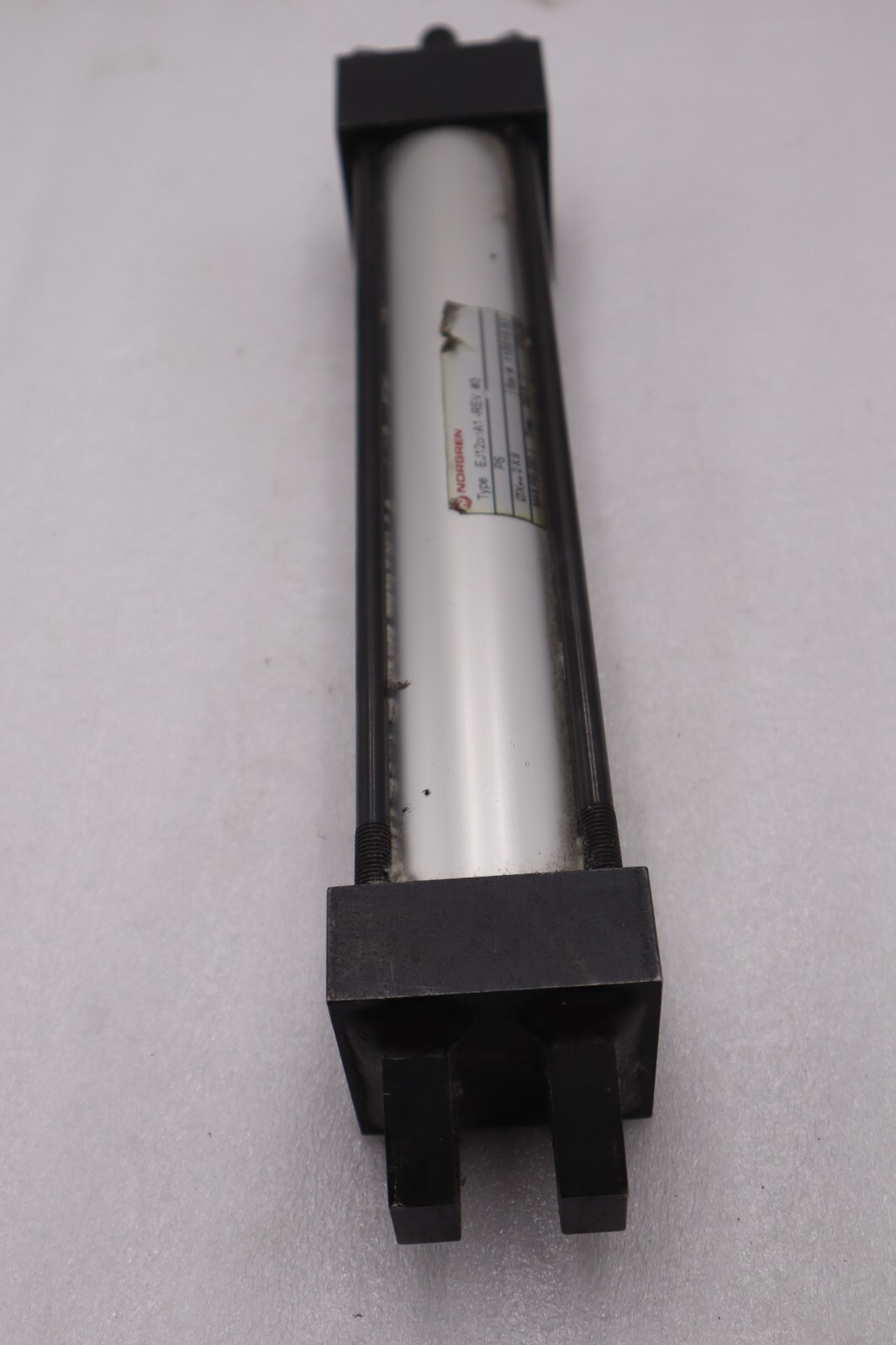 Used NORGREN Pneumatic Air Cylinder EJ1255A1 - REV #3 STOCK 3476-A