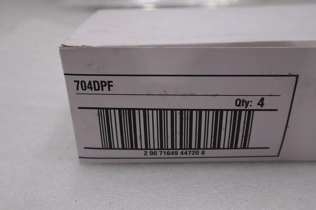 Used Master Lock 704DPF 4-1/2 in High Security Hasp Hardened Steel Locking Eye #H392