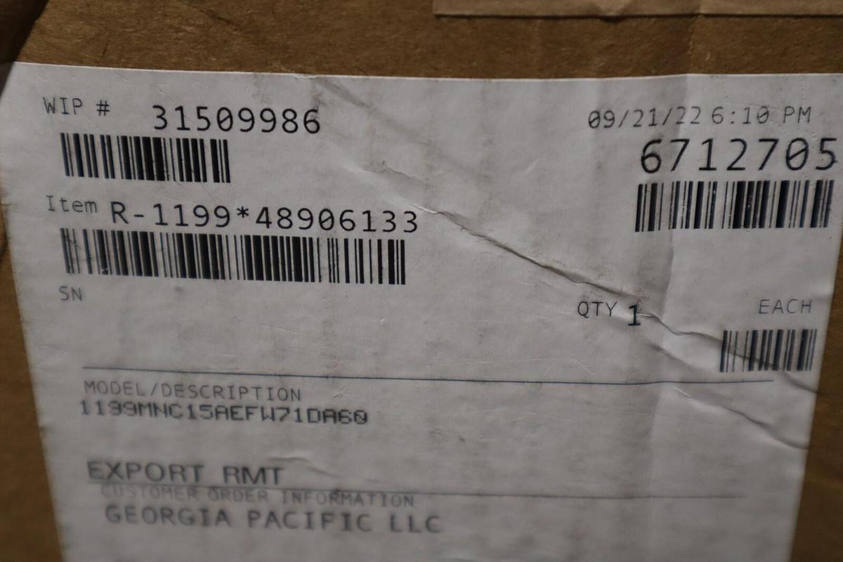 Used Rosemount Pressure Transmitter 1199MNC15AEFW71DA60 / 1199M NEW IN BOX STOCK GS14