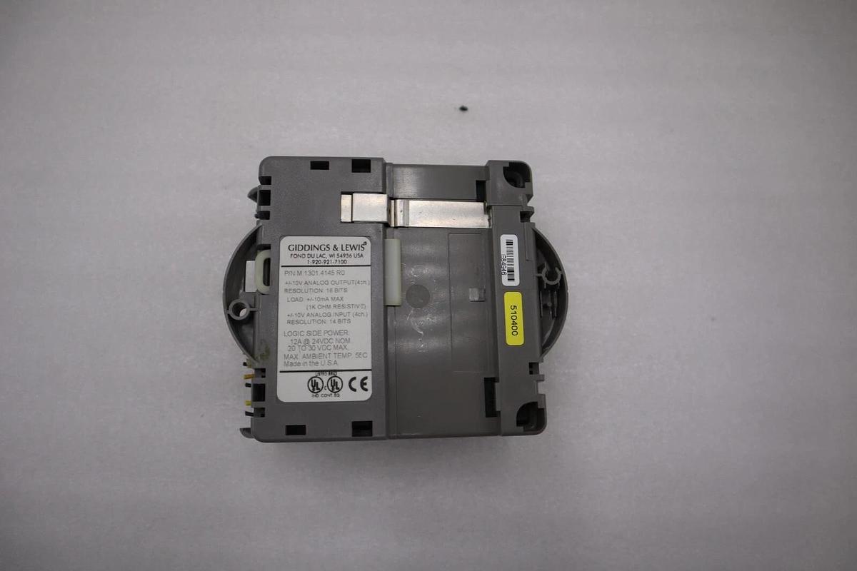 Used Giddings & Lewis M.1301.4145 R0 OUTPUT INPUT PLC MODULE STOCK 5147A
