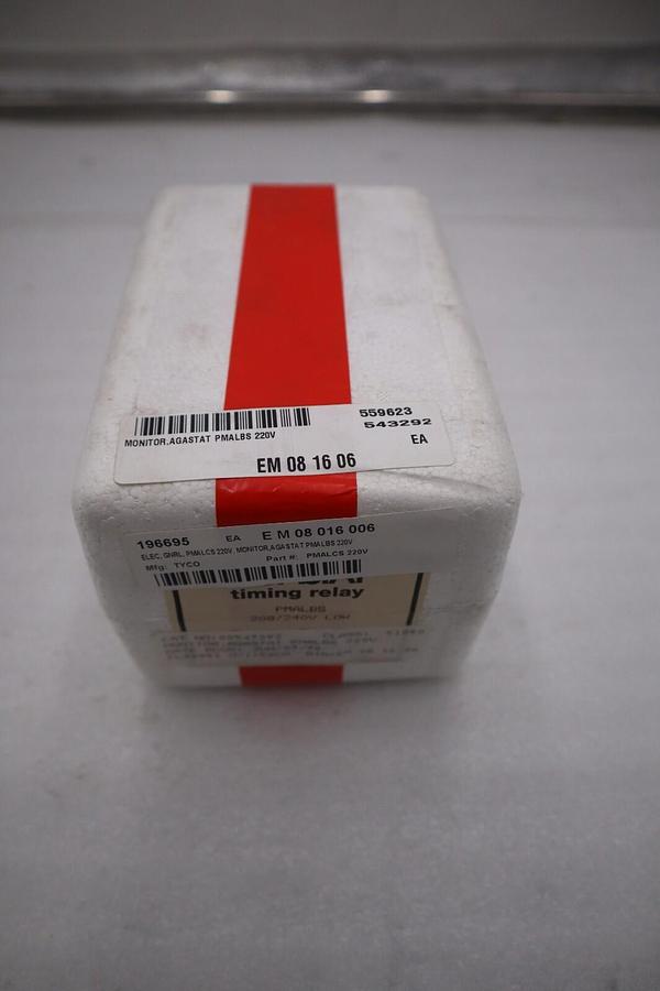 NEW IN BOX AGASTAT PMALBS POWER MONITOR 8AMP 120/240VAC 5AMP 30VDC STOCK G337A