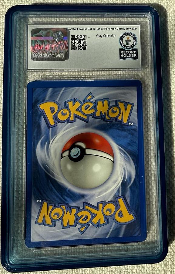 Used 1999 POKEMON BASE SET 1ST EDITION #13 POLIWRATH-HOLO CGC WORLD RECORD GRAY 1/1