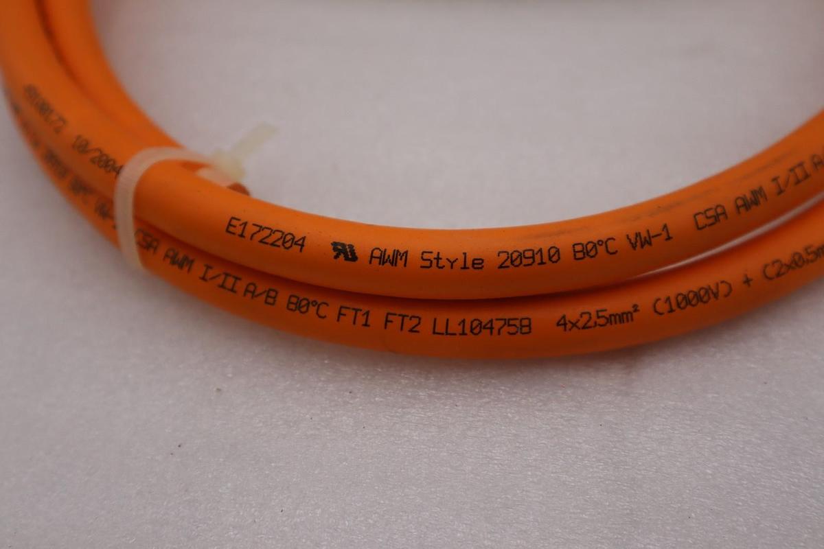 Used LENZE E172204 CABLE STOCK #G-941A