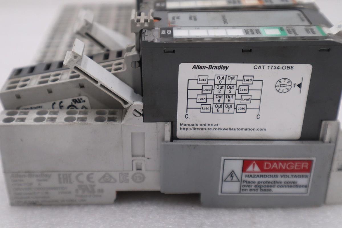 Used LOT OF POINT I/O ALLEN BRADLEY MODULES (AS PHOTOGRAPHED) STOCK G-384B