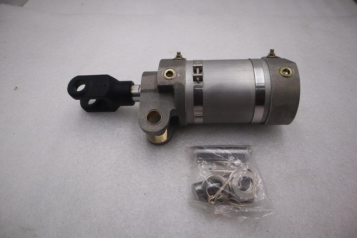 Used (NEW) SMC CKGA80-50Y-K59L 145psi Pneumatic Clamp Cylinder STOCK K-2469