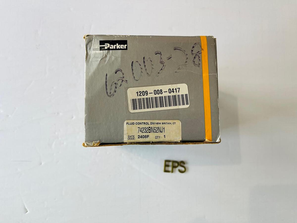 Parker Fluid Control DIV Skinner Valve 3/4" 74232BN52NJ1 #K-1449