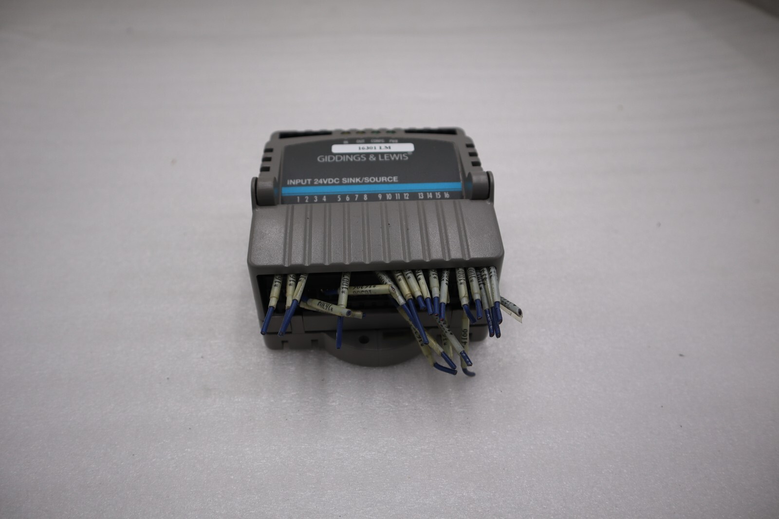 Used Giddings & Lewis M.1300.7372 R1 Input Module 24VDC SINK/SOURCE STOCK 5166A