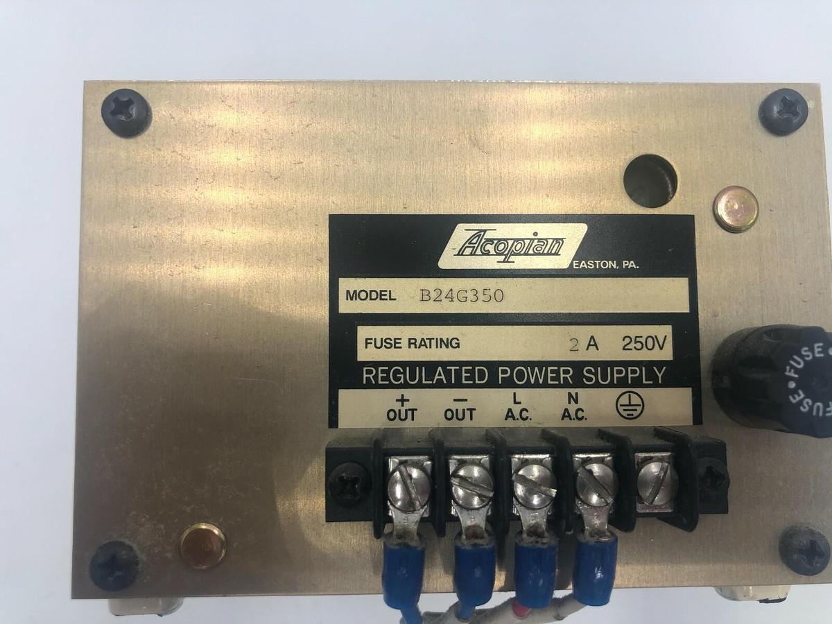 Used EUC-ACOPIAN B24G350M POWER SUPPLY STOCK 879