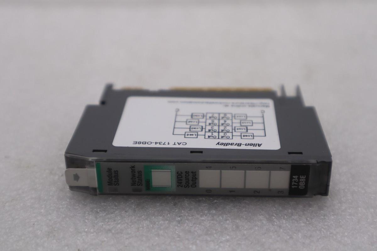 Used ALLEN BRADLEY 1734-OB8E SERIES C OUPUT MODULE 1734OB8E STOCK K-3288