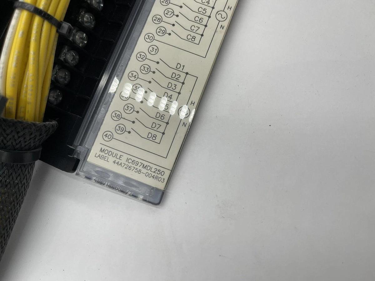 Used GE Fanuc IC697MDL250 120 VAC Input Module STOCK 1555