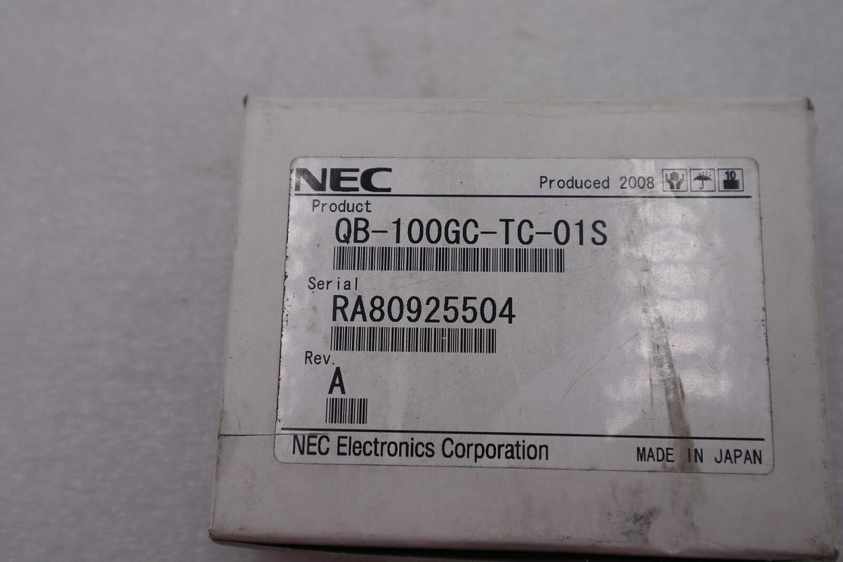 NEW NEC ELECTRONIC QB-100GC-TC-01S FREE SHIPPING STOCK #2707