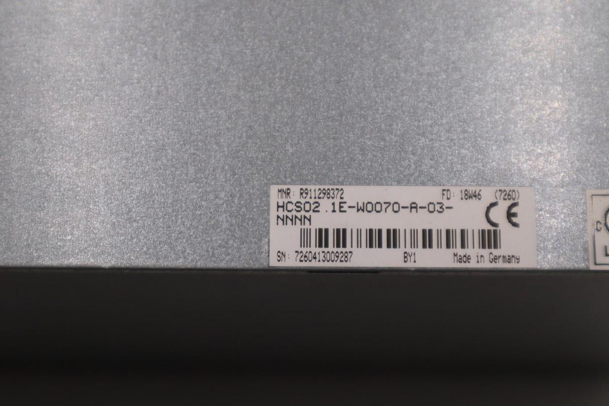Used NEW OPEN BOX Bosch Rexroth HCS02.1E-W0070-A-03-NNNN Compact Converter STK H1950
