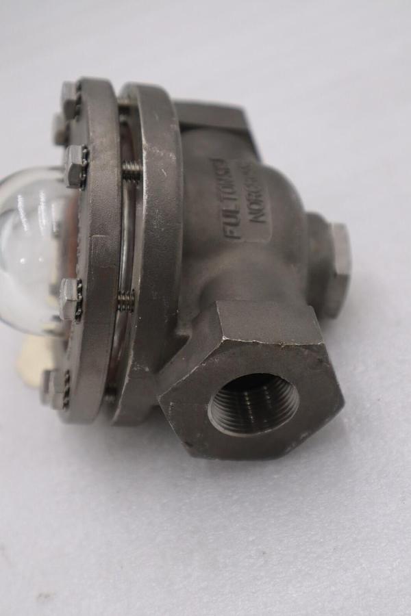 Used FULTON B075-150-2003-S 3/4" NON-ADJUSTABLE BALLSIGHT FLOW INDICATOR STK K-2908-A