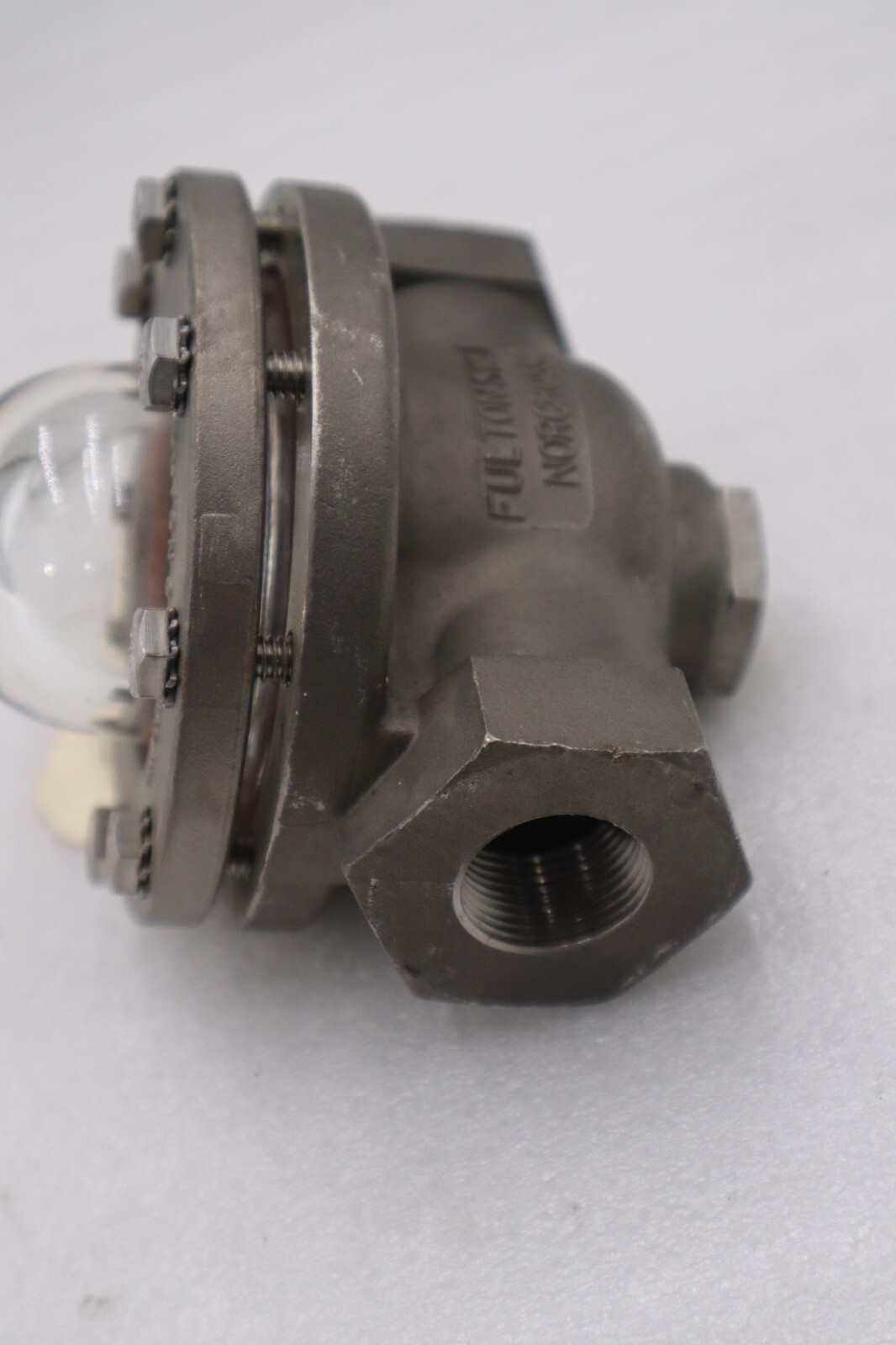 Used FULTON B075-150-2003-S 3/4" NON-ADJUSTABLE BALLSIGHT FLOW INDICATOR STK K-2908-A