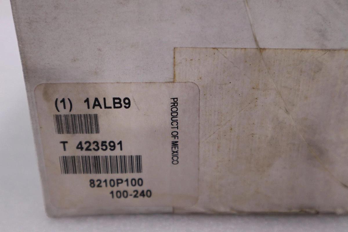 Used NEW IN BOX ASCO 8210P100/ 1ALB9 100-240V 5-90PSI STOCK H1579