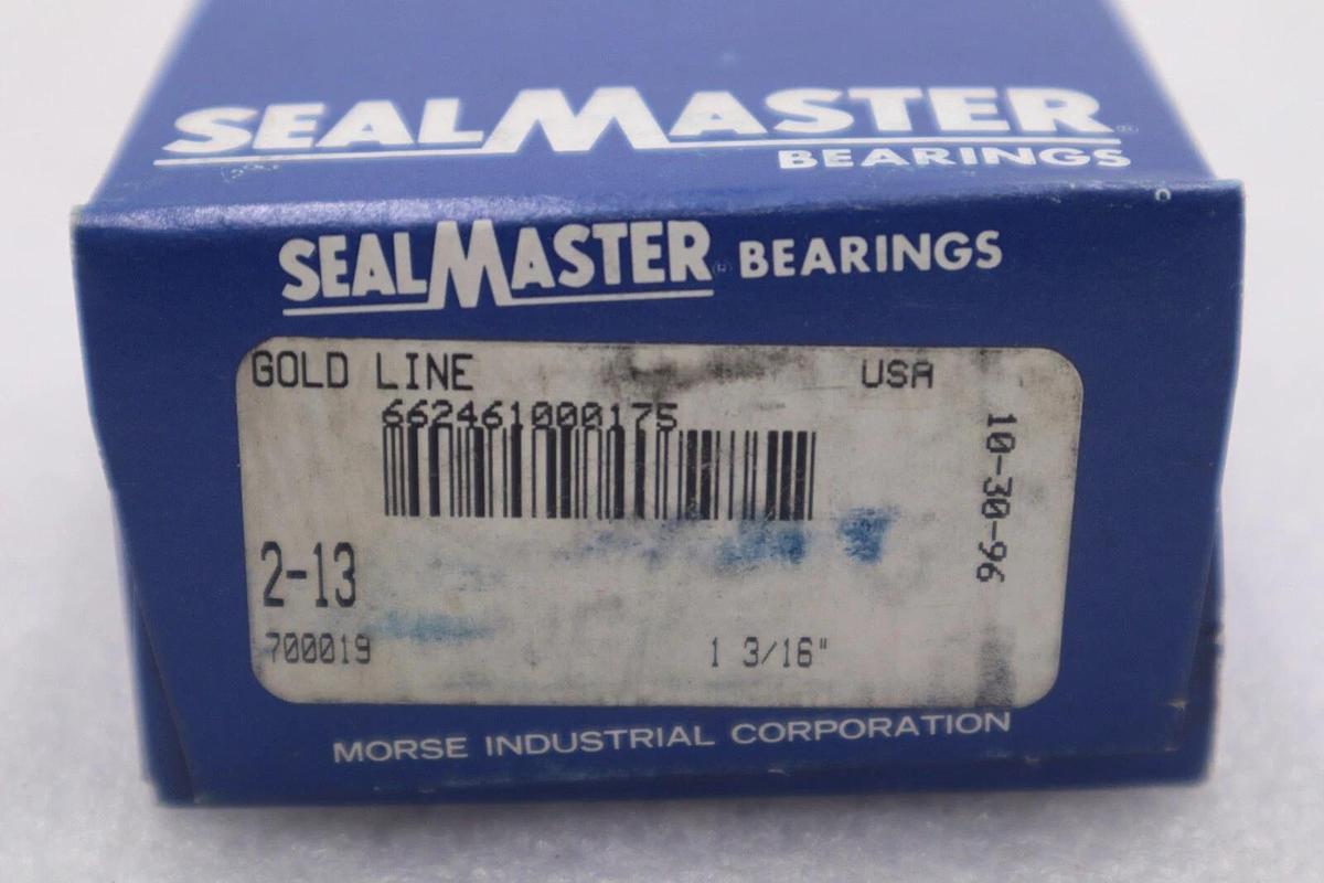Seal Master Gold Line Bearing 1 3/16" 2-13 #B-258