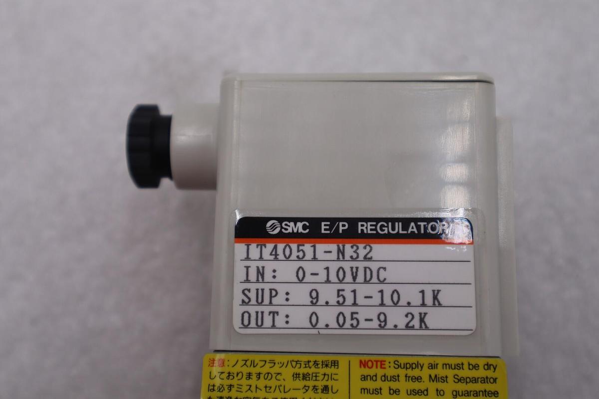Used SMC IT4051-N32 E/P Regulator IT4051N32 NEW FOUR AVAILABLE STOCK S-365