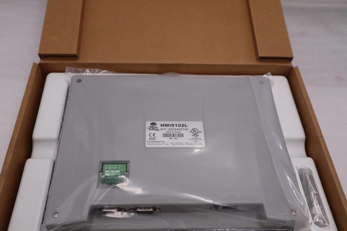 Used NEW IN BOX MAPLE SYSTEMS HMI5100L / HMI5100L STOCK H13