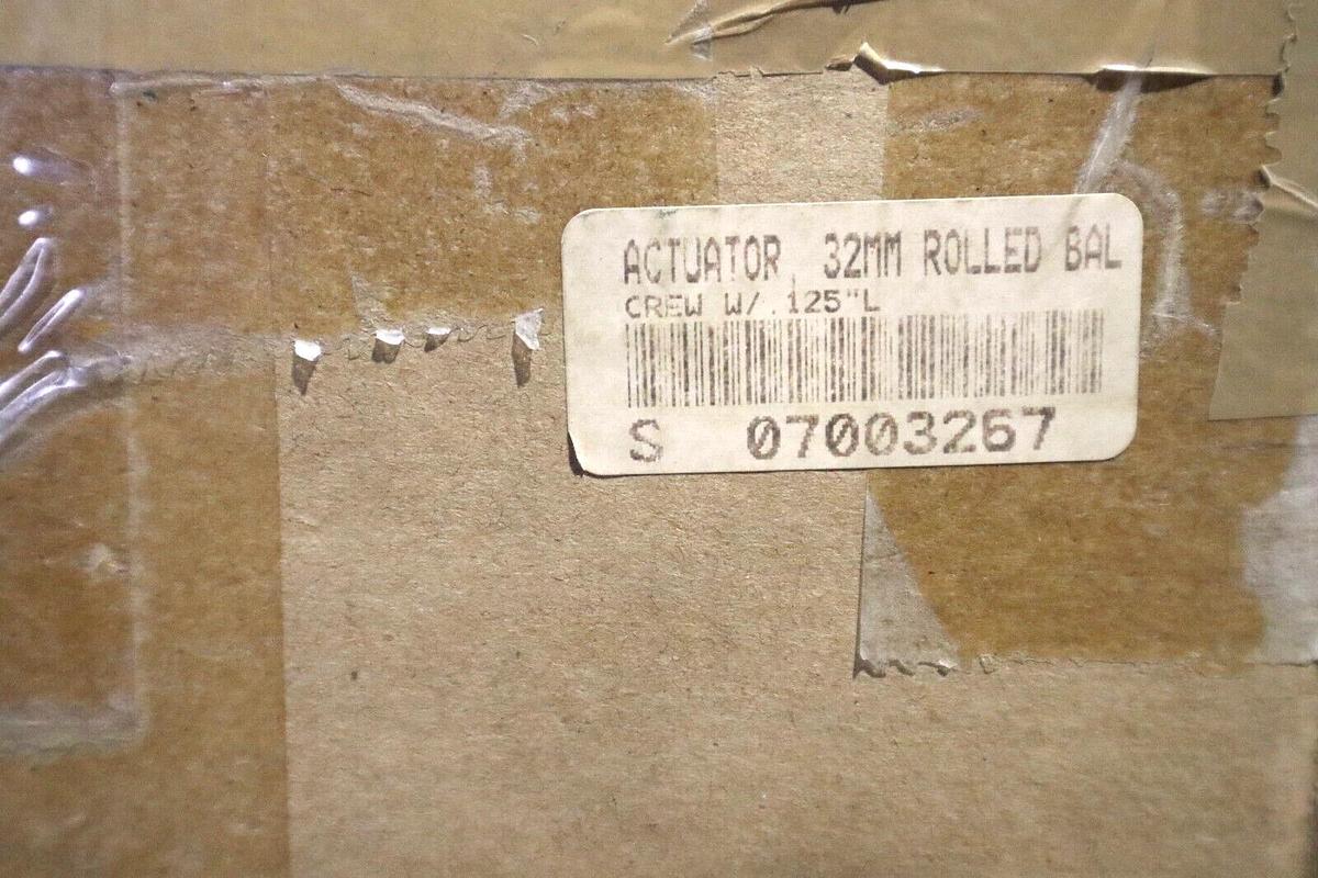 Used PARKER ERS32-B08LA20-FSS450-A18 LINEAR ACTUATOR 32MM ROLLED BALL STOCK#2939