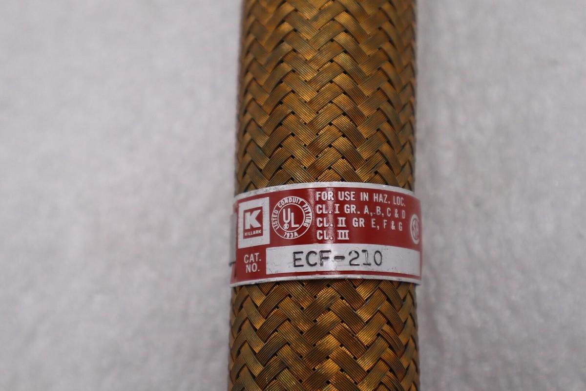 Used KILLARK ECF-210 Hubbell Electrical Products Flexible Couplers #4213