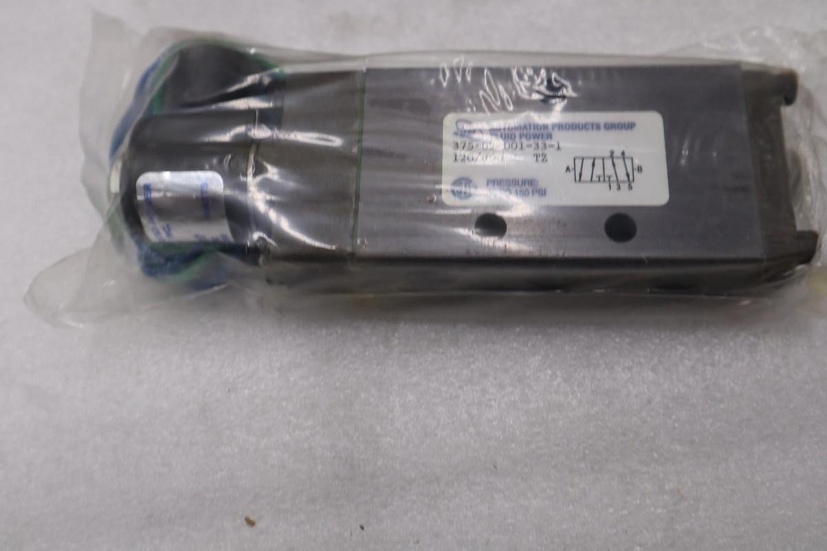 OMNI 375-02-083-68-1 / 37502083681 PNEUMATIC VALVE 110-120 V - STOCK GF695A