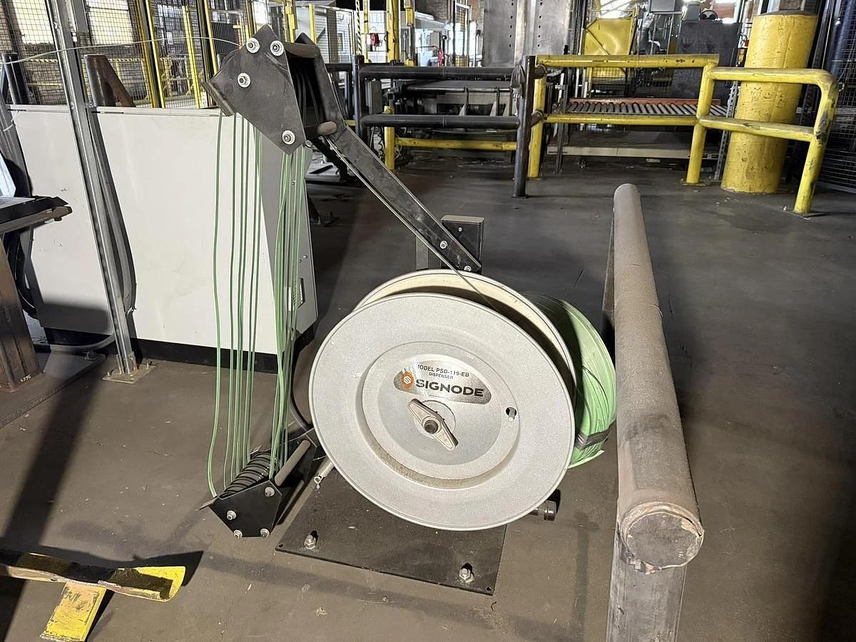 Used SIGNODE MODEL MH-RMF ROLL STRAPPER MANUFACTURED 2022 72" DIAMETER CAPACITY