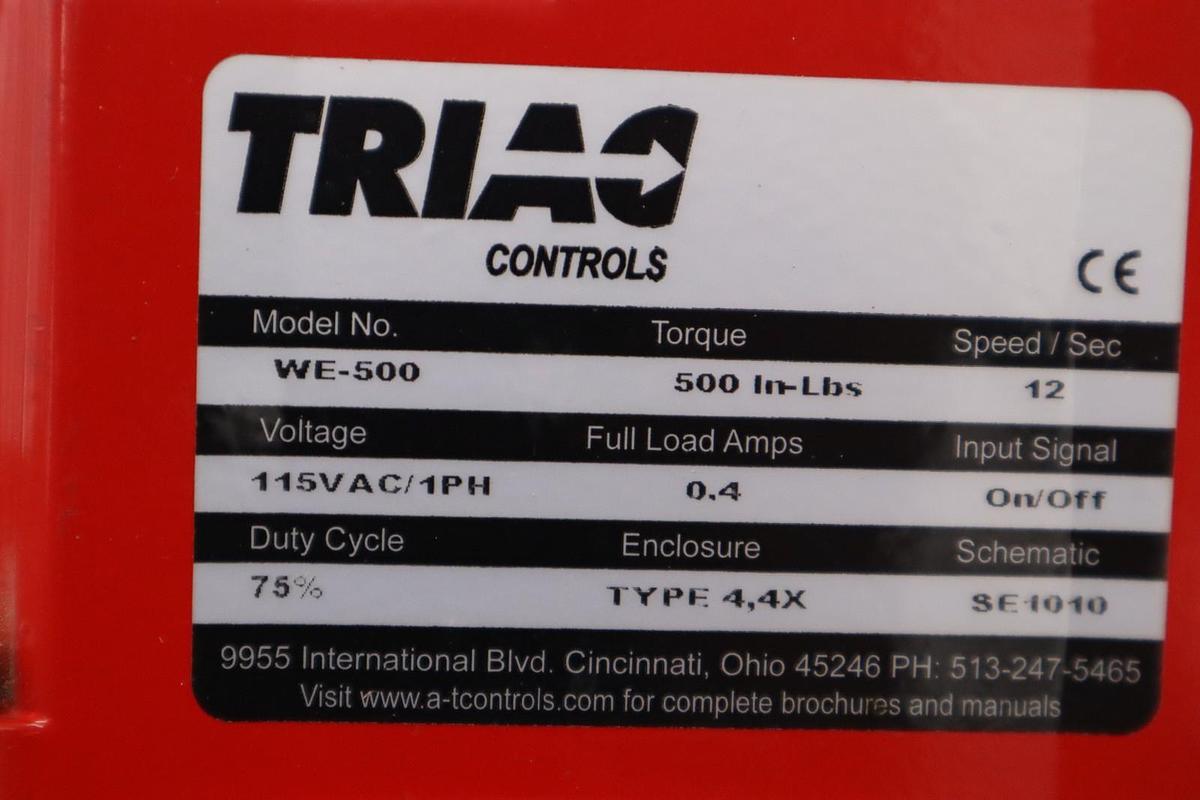 Used NEW A-T CONTROLS WE-500 115VAC 0.4A NSMP STOCK H1275