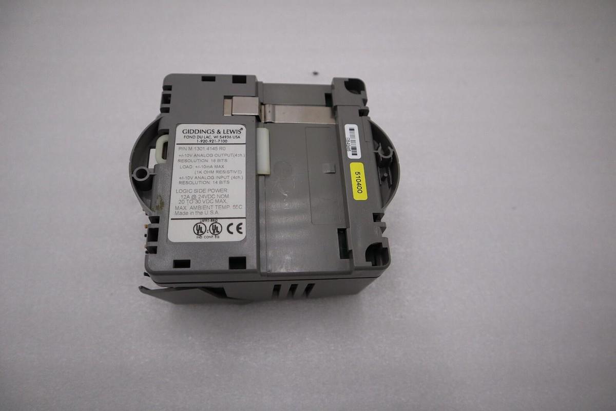 Used Giddings & Lewis M.1301.4145 R0 OUTPUT INPUT PLC MODULE STOCK 5147A